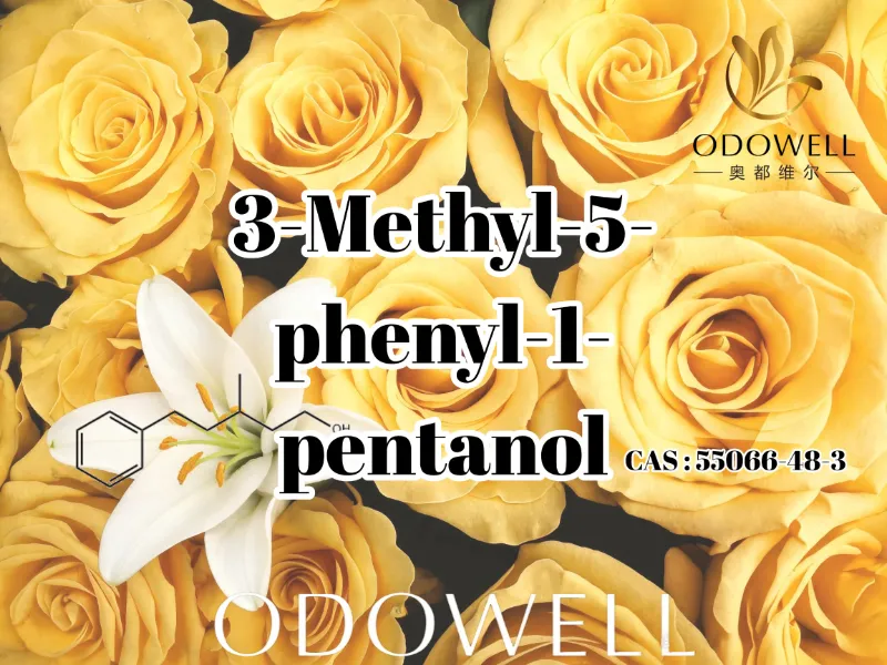 ODOWELL은 신선한 꽃과 장미 같은 향기 응용 분야에 3-Methyl-5-phenyl-1-pentanol을 권장합니다.