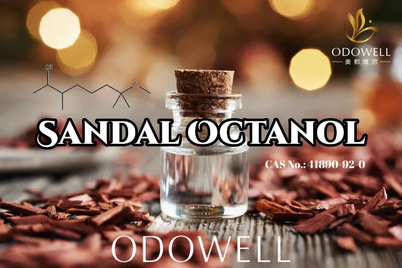 ODOWELL은 깨끗한 백단향과 꽃나무 향기 응용 분야에 샌들 옥탄올을 권장합니다.