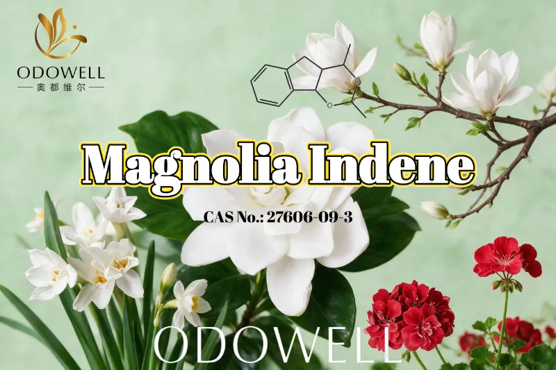 ODOWELL은 신선한 꽃-녹색 및 감귤향 향수 응용 분야에 Magnolia Indene을 권장합니다.